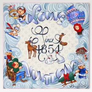 Louis Vuitton 2025 Holiday Viv Scarf